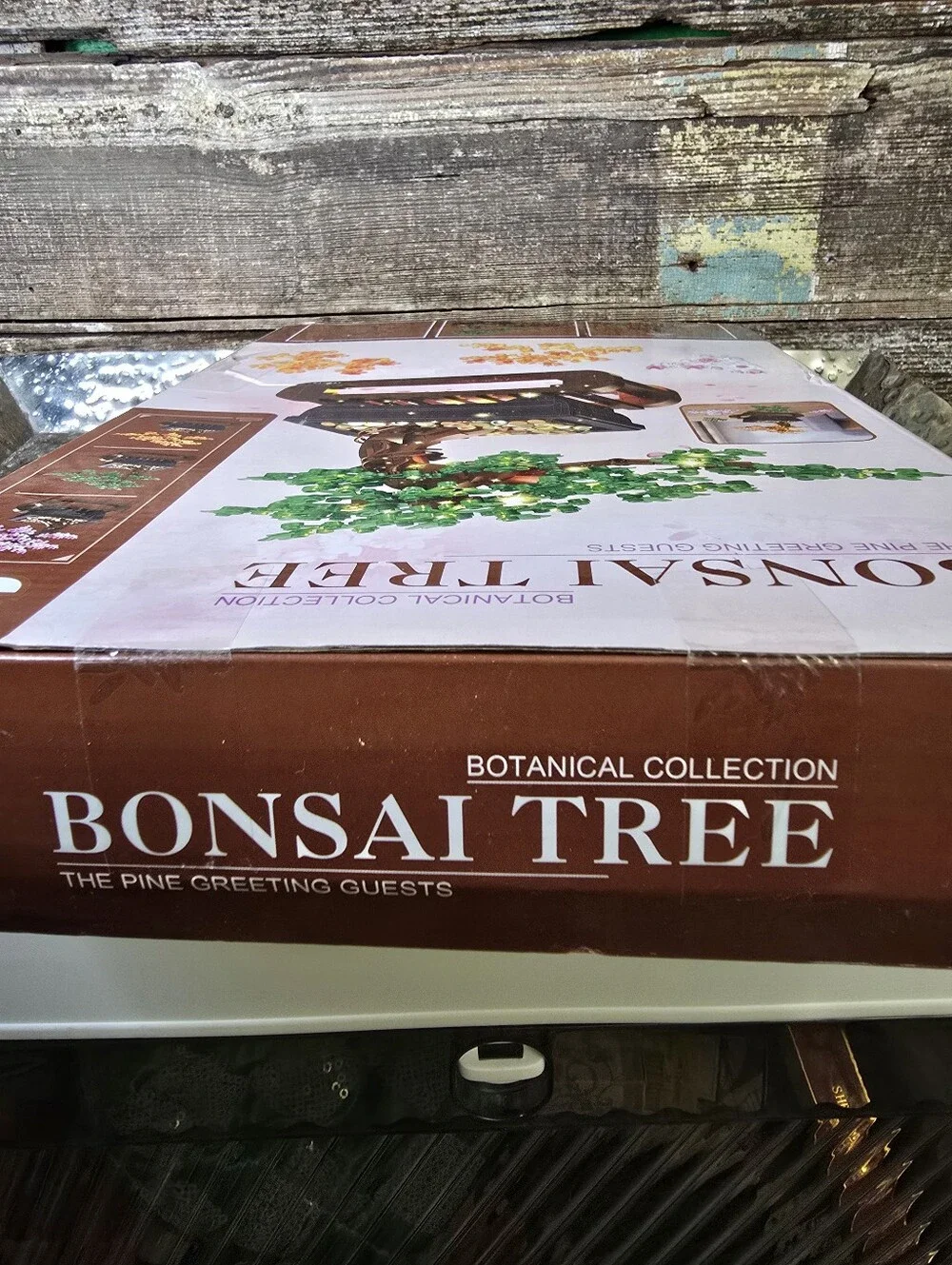 Bonsai Tree Building BlocksKit - Pink Blossom, NEW